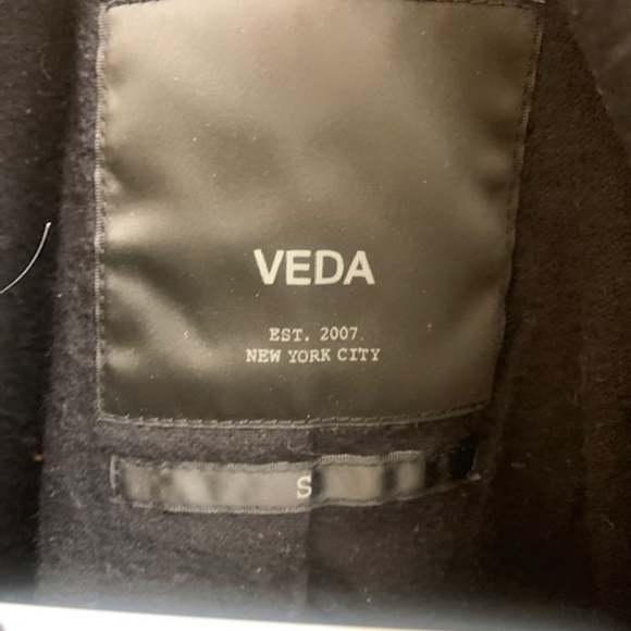 COPY - Veda Waterfall Distressed Leather Jacket - Picture 4 of 5